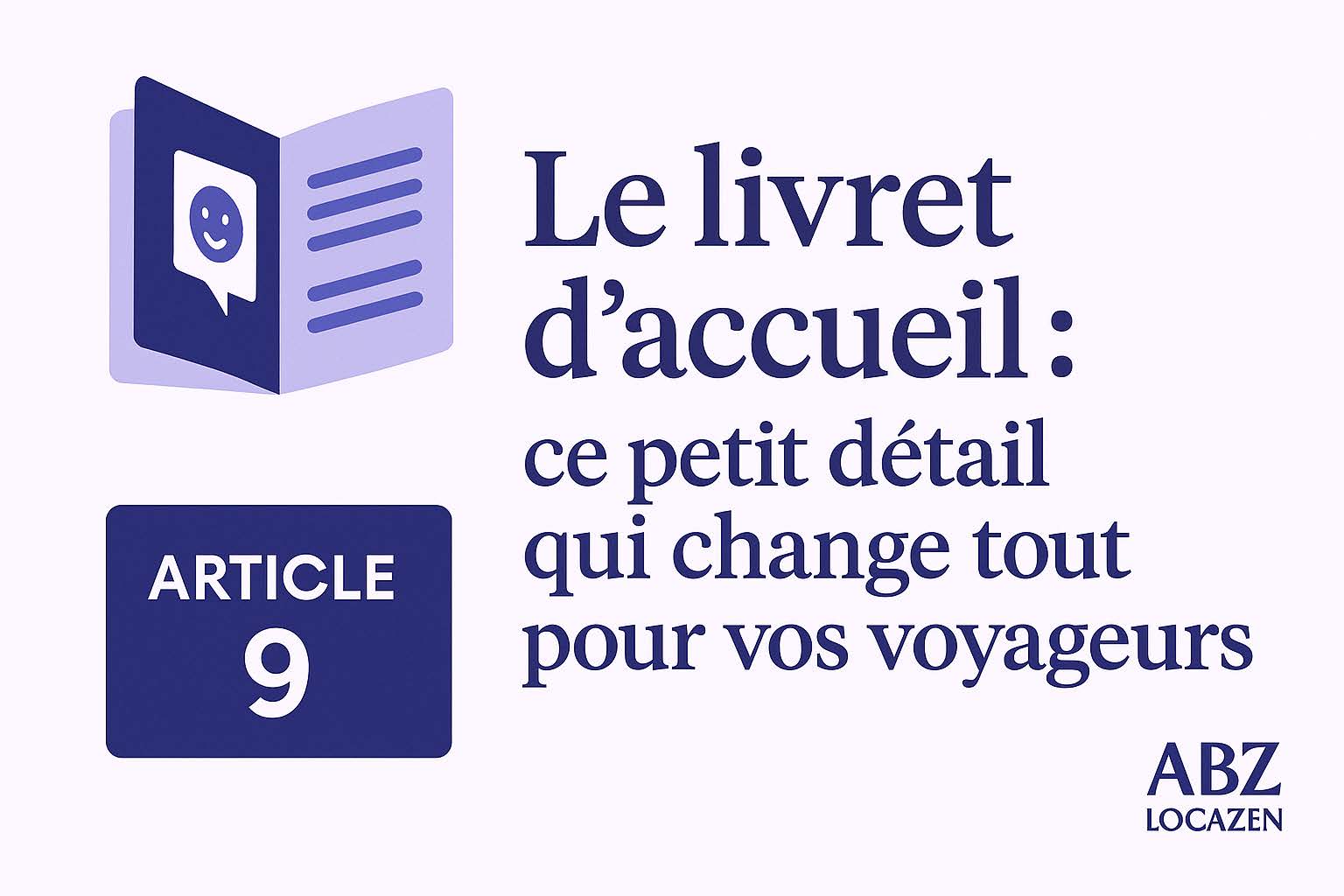 Livret d’accueil location courte durée